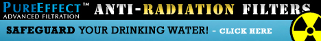 Anti-Radiation Water Filters / Safeguard your drinking water! Anti-Radiation Water Filters / Safeguard your drinking water!