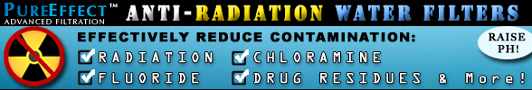 Anti-Radiation, Fluoride Reduction Water Filters | Raise PH!